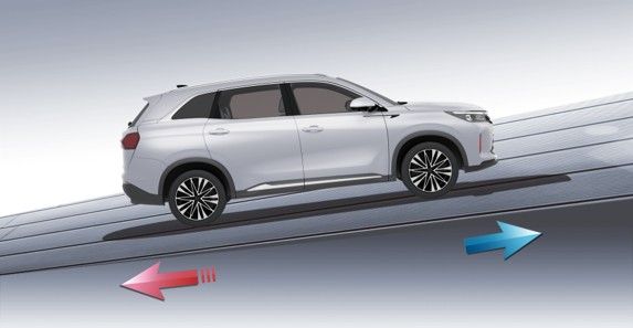 Automatically holds the brake to prevent the vehicle from skidding backward, enhancing safety and convenience. image