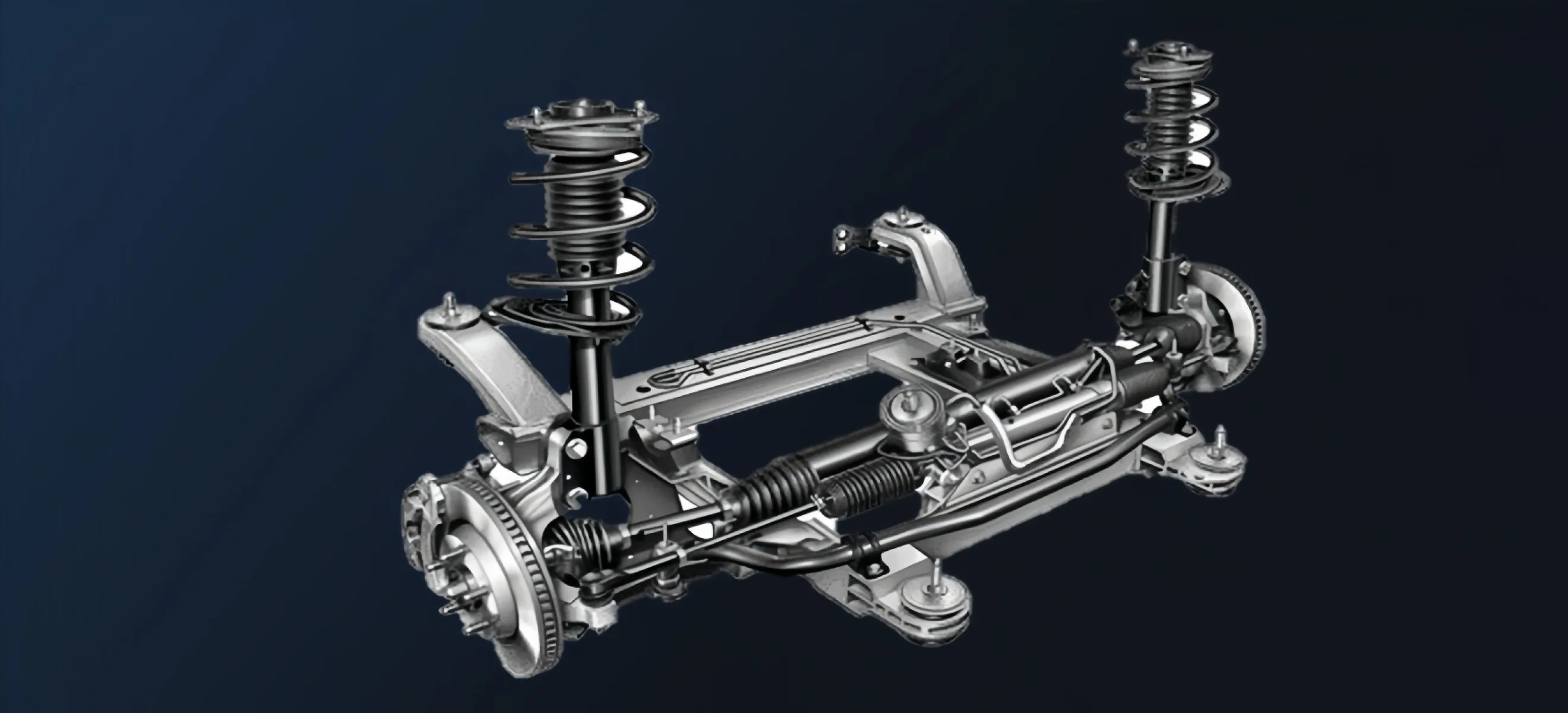 Multi-link rear suspension image
